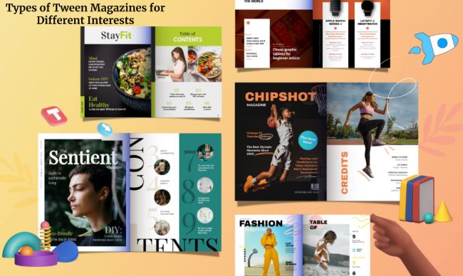 Types of Tween Magazines for Different Interests